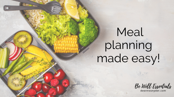 Meal Planning Made Easy!